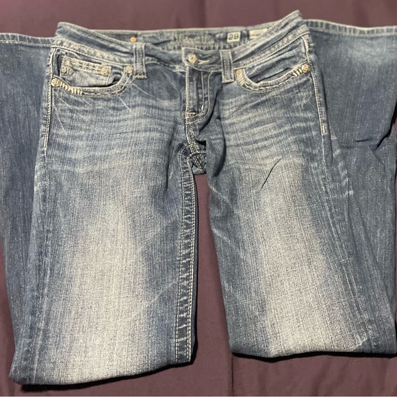 Miss Me size 29 Boot Cut Denim Jeans - Picture 1 of 6
